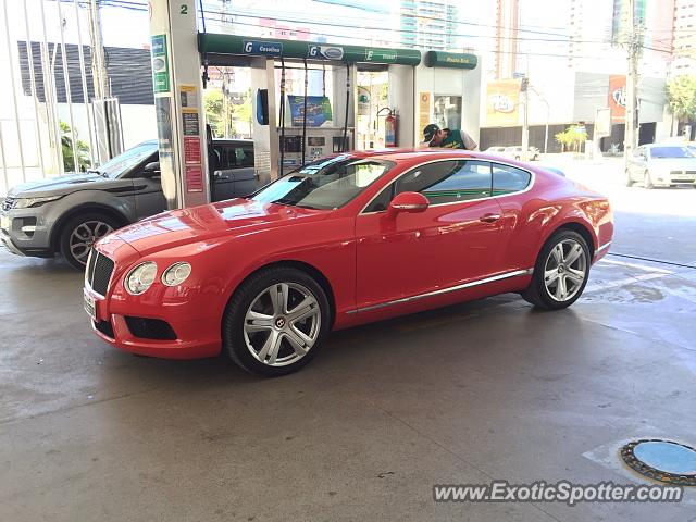 Bentley Continental spotted in Fortaleza, Brazil