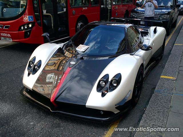 Pagani Zonda spotted in London, United Kingdom