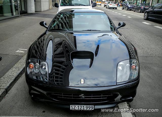Ferrari 575M spotted in Zurich, Switzerland