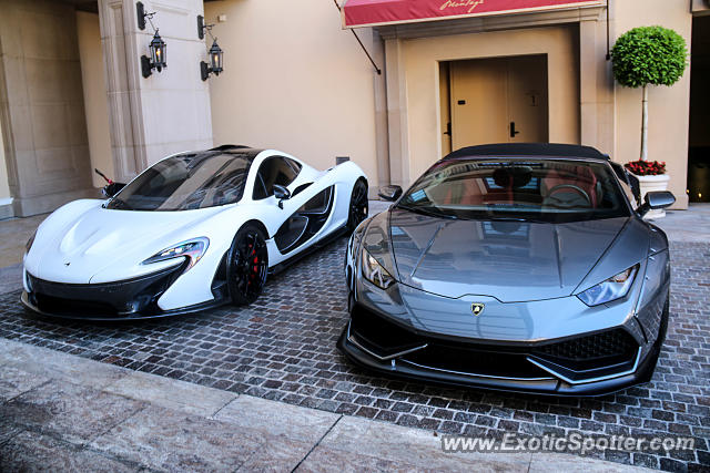Mclaren P1 spotted in Beverly Hills, California