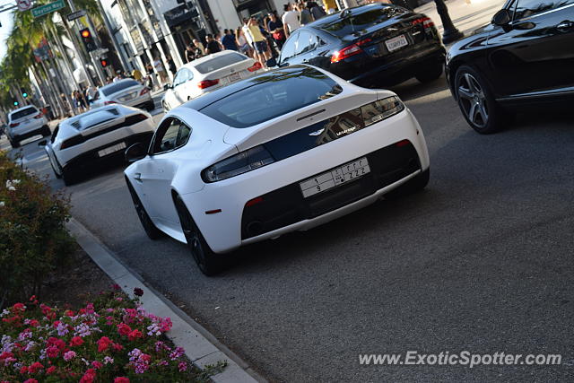 Aston Martin Vantage spotted in Beverly Hills, California