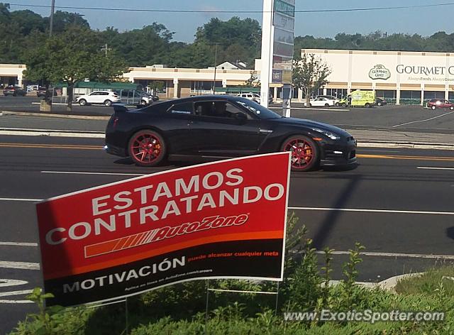 Nissan GT-R spotted in Lakewood, New Jersey