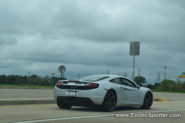 Mclaren MP4-12C spotted in Naperville, Illinois