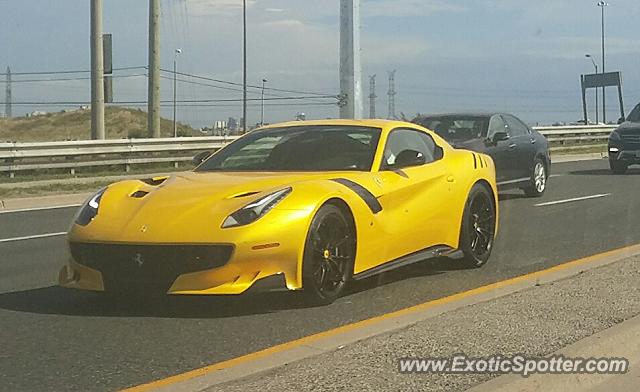 Ferrari F12 spotted in Toronto, Canada