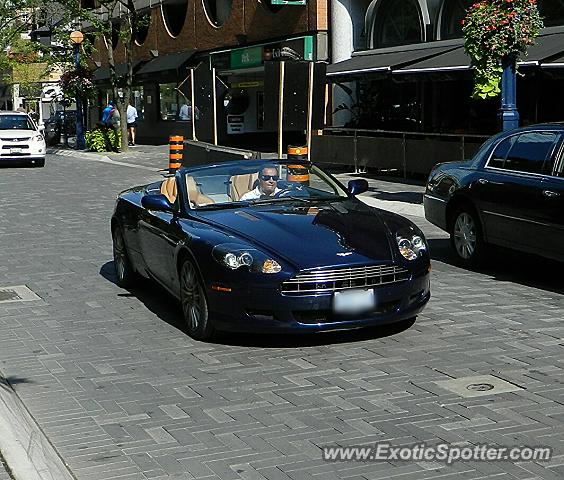 Aston Martin DB9 spotted in Toronto, Canada