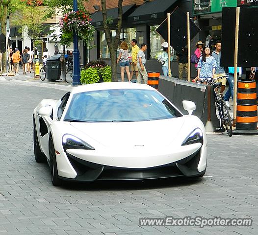 Mclaren 570S spotted in Toronto, Canada
