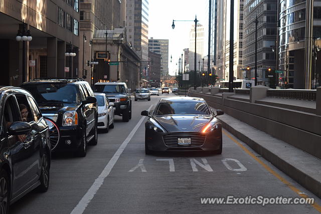 Aston Martin Rapide spotted in Chicago, Illinois
