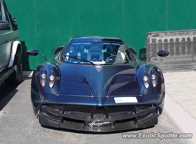 Pagani Huayra spotted in London, United Kingdom