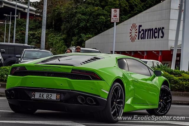 Lamborghini Huracan spotted in Auckland, New Zealand