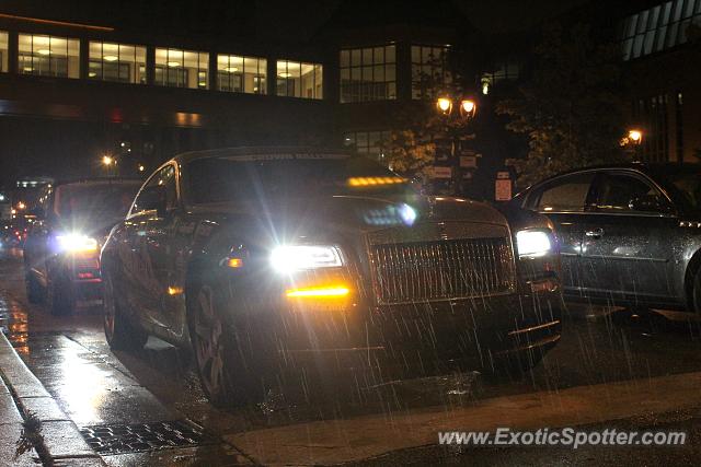 Rolls-Royce Wraith spotted in Milwaukee, Wisconsin