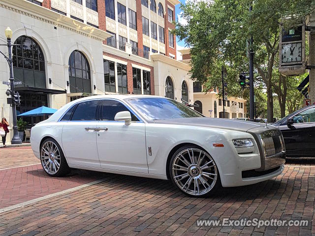 Rolls-Royce Ghost spotted in Winter Park, Florida
