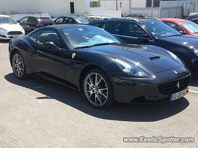 Ferrari California spotted in Vilamoura, Portugal