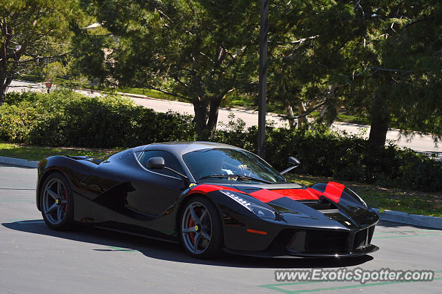 Ferrari LaFerrari spotted in Newport Beach, California