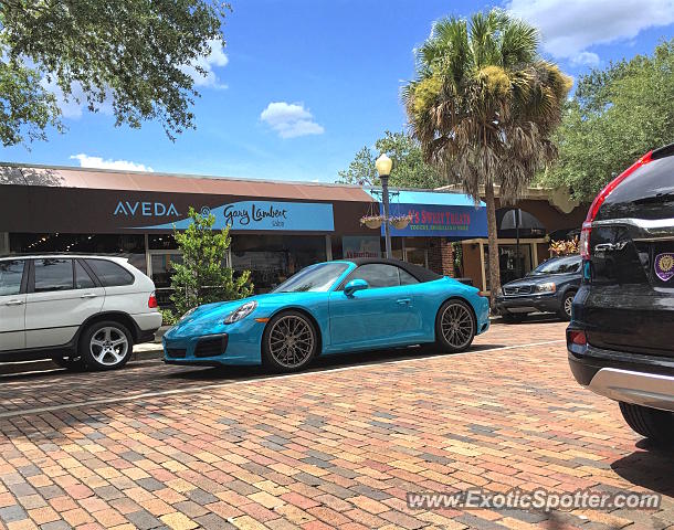 Porsche 911 spotted in Winter Park, Florida