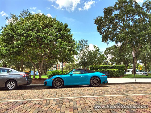 Porsche 911 spotted in Winter Park, Florida