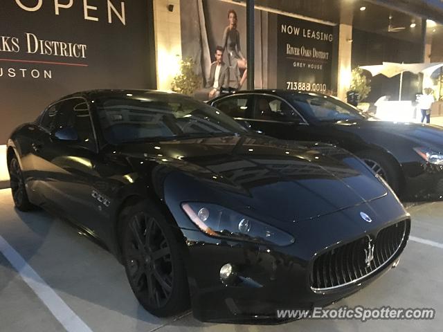 Maserati GranTurismo spotted in Houston, Texas