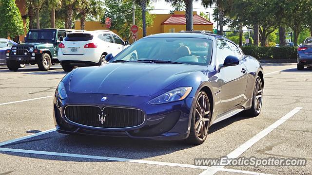 Maserati GranTurismo spotted in Daytona Beach, Florida