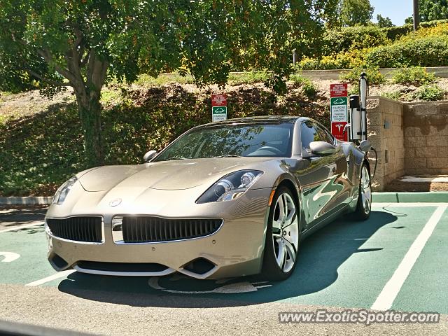 Fisker Karma spotted in Industry, California