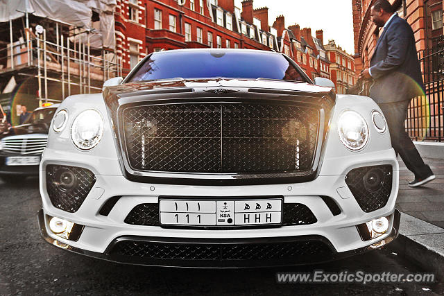 Bentley Bentayga spotted in London, United Kingdom