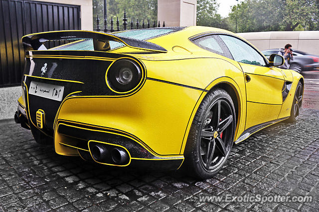 Ferrari F12 spotted in London, United Kingdom