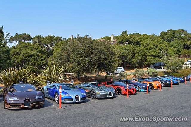 Bugatti Veyron spotted in Carmel, California