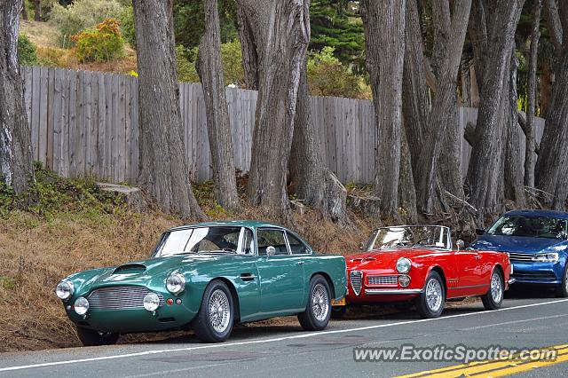 Aston Martin DB4 spotted in Carmel Highlands, California