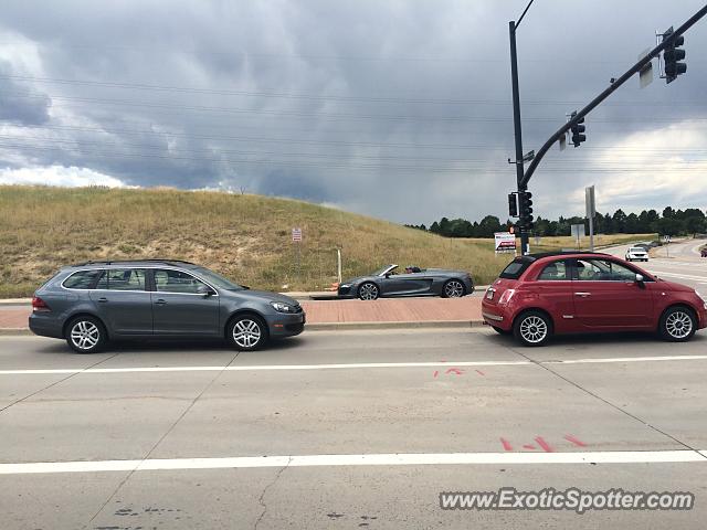 Audi R8 spotted in Castle Pines, Colorado