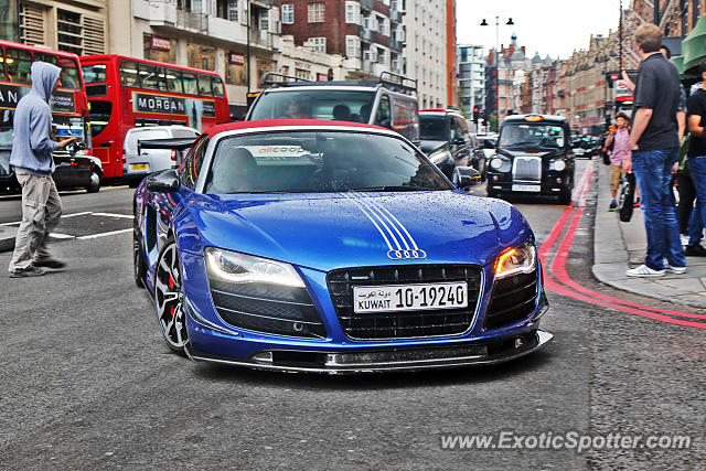 Audi R8 spotted in London, United Kingdom