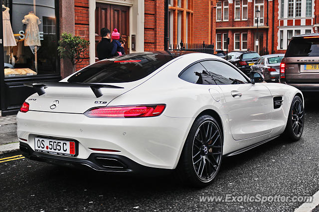 Mercedes AMG GT spotted in London, United Kingdom