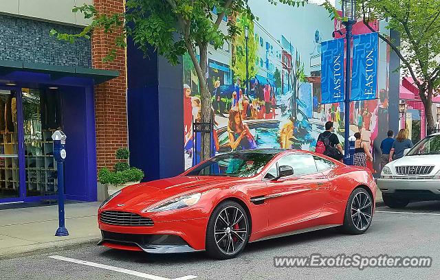 Aston Martin Vanquish spotted in Columbus, Ohio