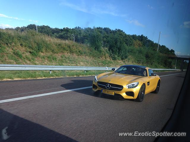 Mercedes AMG GT spotted in Dijon, France