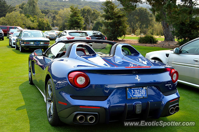 Ferrari F60 America spotted in Carmel Valley, California