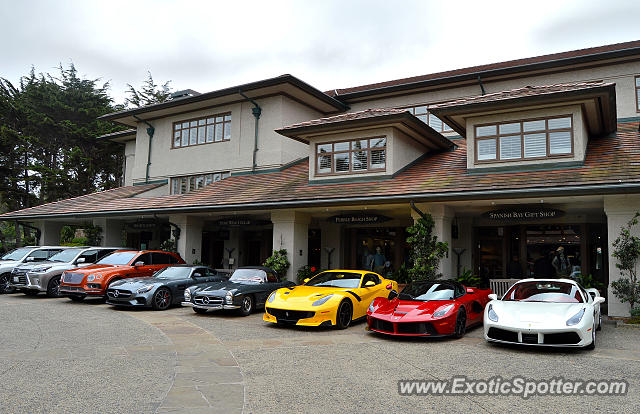 Ferrari LaFerrari spotted in Pebble Beach, California