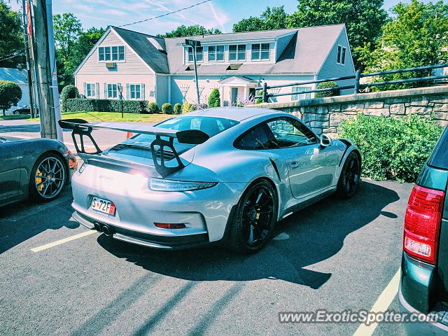 Porsche 911 GT3 spotted in New Canaan, Connecticut