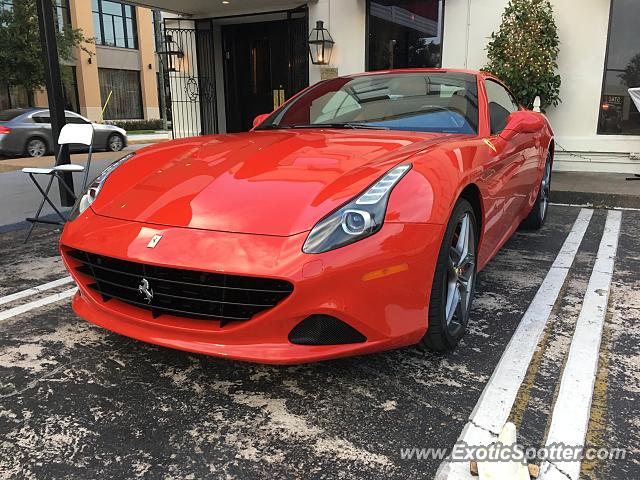 Ferrari California spotted in Houston, Texas