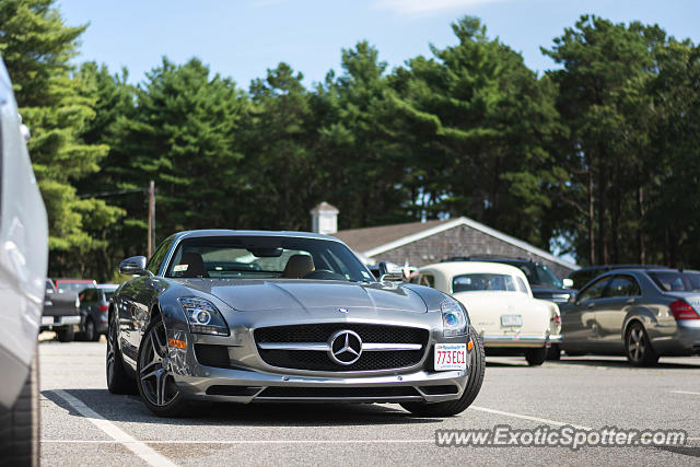 Mercedes SLS AMG spotted in Cape Cod, Massachusetts