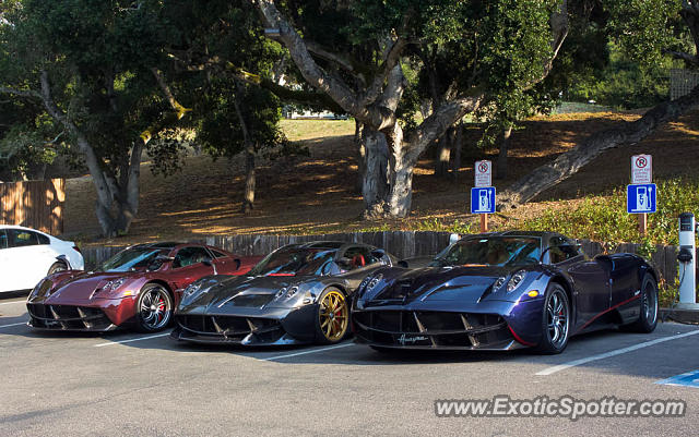 Pagani Huayra spotted in Carmel, California