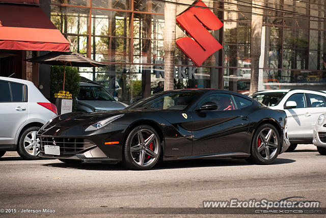 Ferrari F12 spotted in São Paulo, Brazil