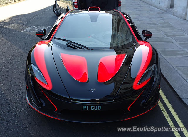 Mclaren P1 spotted in London, United Kingdom