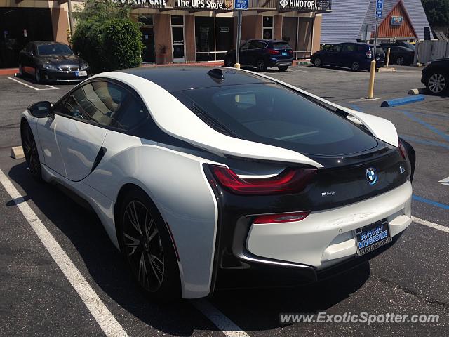 BMW I8 spotted in Arcadia, California
