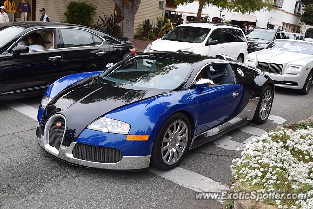 Bugatti Veyron spotted in Carmel, California