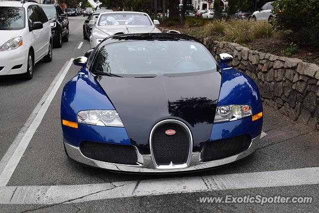 Bugatti Veyron spotted in Carmel, California
