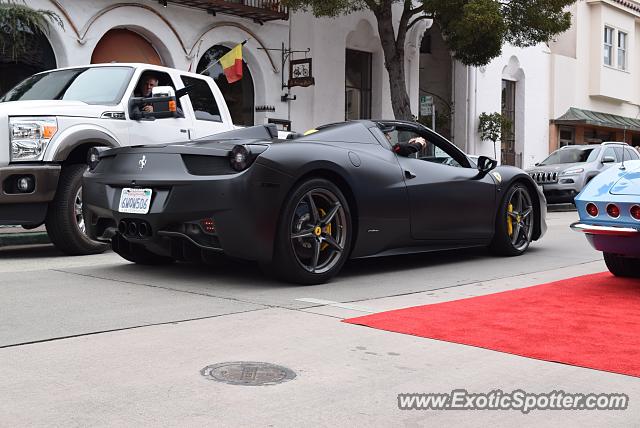 Ferrari 458 Italia spotted in Carmel, California