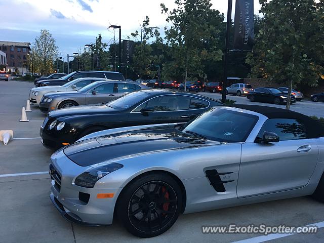Mercedes SLS AMG spotted in Houston, Texas