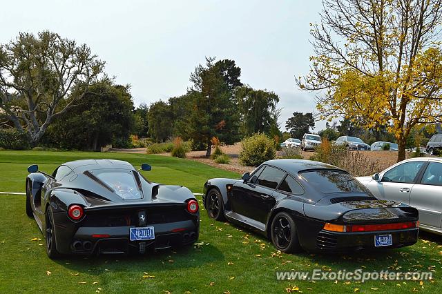 Ferrari LaFerrari spotted in Carmel Valley, California