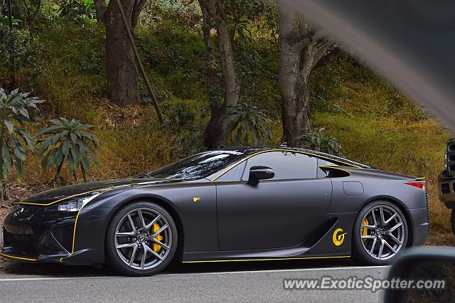 Lexus LFA spotted in Carmel, California