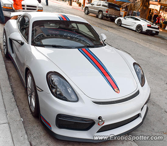 Porsche Cayman GT4 spotted in Monterey, California