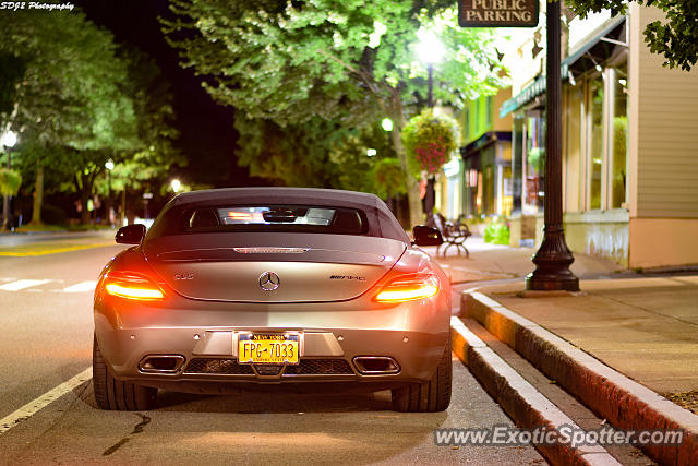 Mercedes SLS AMG spotted in Pittsford, New York