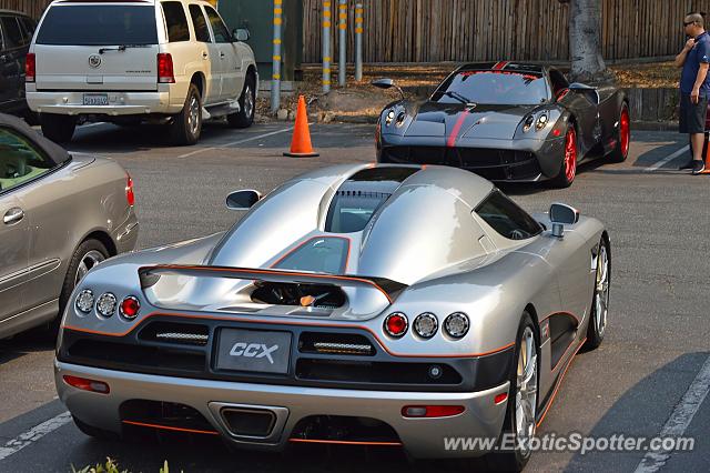 Koenigsegg CCX spotted in Carmel Valley, California