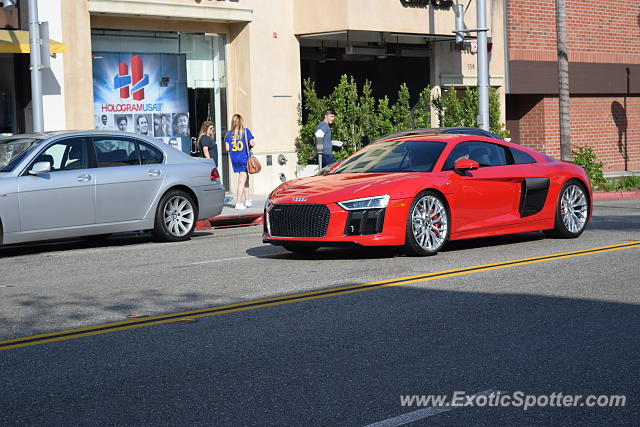 Audi R8 spotted in Beverly Hills, California